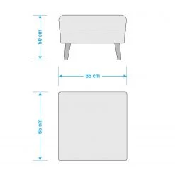 Norrwood Repose-pieds Lucinda - Tissu - Tissu Hanabi: Jaune - Noir -Meubles de salon Soldes 1000270318 210611 10095500626 SKETCH DETAILS P000000001000270318 sketch