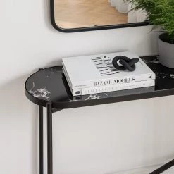 Studio Copenhagen Console Abee - Imitation marbre noir / Noir 18 Studio Copenhagen Console Abee - Imitation marbre noir / Noir -Meubles de salon Soldes 1000270353 220823 023 MOOD DETAILS P000000001000270353 mood