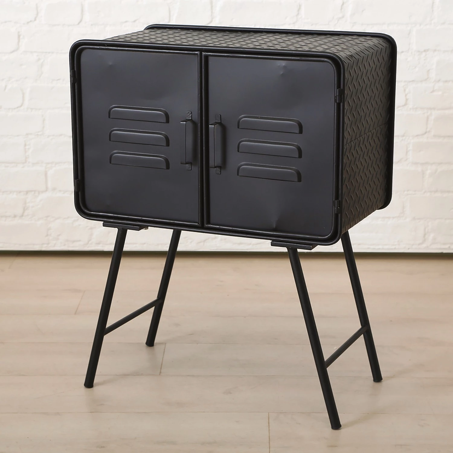 Boltze Buffet Style - Métal - Noir 4 Boltze Buffet Style - Métal - Noir – Image 2