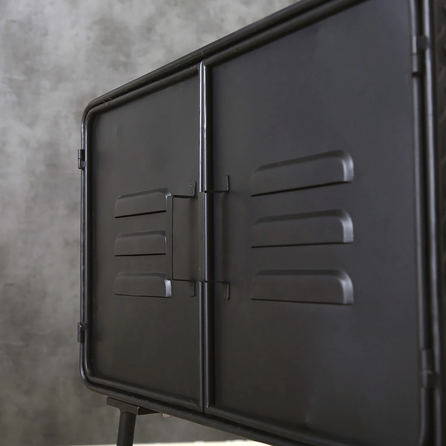 Boltze Buffet Style - Métal - Noir 5 Boltze Buffet Style - Métal - Noir – Image 3