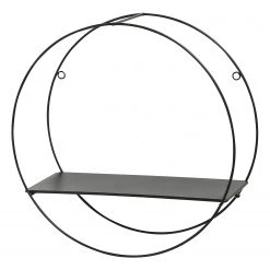 Boltze Étagère murale Franco II (lot de 3) - Métal - Noir -Meubles de salon Soldes 1000270776 210528 12461800033 DETAILS P000000001000270776