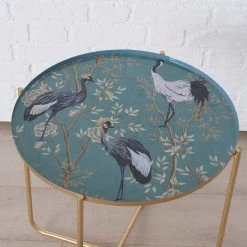 Boltze Bouts de canapé Krano (3 éléments) - Métal - Doré / Multicolore -Meubles de salon Soldes 1000270929 210709 14015000132 DETAILS P000000001000270929