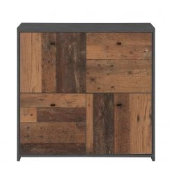 Loftscape Buffet Rison II - Gris foncé / Imitation bois ancien -Meubles de salon Soldes 1000272364 210819 07024300044 DETAILS P000000001000272364