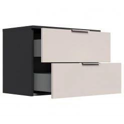 Posseik Commode Asker I - Crème / Anthracite -Meubles de salon Soldes 1000272540 210614 06033500002 DETAILS P000000001000272540
