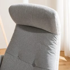 Studio Copenhagen Fauteuil relax Anderson III - Tissu Saia: Gris clair - Noir - Chêne 28 Studio Copenhagen Fauteuil relax Anderson III - Tissu Saia: Gris clair - Noir - Chêne -Meubles de salon Soldes 1000272755 211006 073630000102 DETAILS P000000001000272755