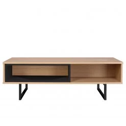 Loftscape Meuble TV Borsh - Placage en bois véritable - Chêne / Noir 9 Loftscape Meuble TV Borsh - Placage en bois véritable - Chêne / Noir -Meubles de salon Soldes 1000273407 210611 15403100005 DETAILS P000000001000273407