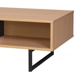 Loftscape Meuble TV Borsh - Placage en bois véritable - Chêne / Noir 10 Loftscape Meuble TV Borsh - Placage en bois véritable - Chêne / Noir -Meubles de salon Soldes 1000273407 210611 15403300027 DETAILS P000000001000273407
