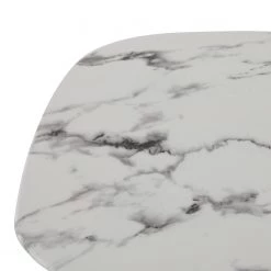 Red Living Bout de canapé Ladis - Verre / Métal - Imitation marbre blanc / Noir 10 Red Living Bout de canapé Ladis - Verre / Métal - Imitation marbre blanc / Noir -Meubles de salon Soldes 1000273412 210611 15403200017 DETAILS P000000001000273412