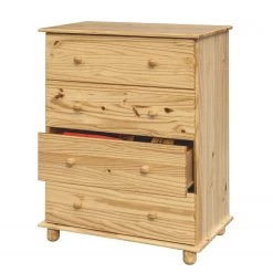 Naturoo Commode Bekasi IV - Pin massif -Meubles de salon Soldes 1000273415 210611 15403100007 DETAILS P000000001000273415