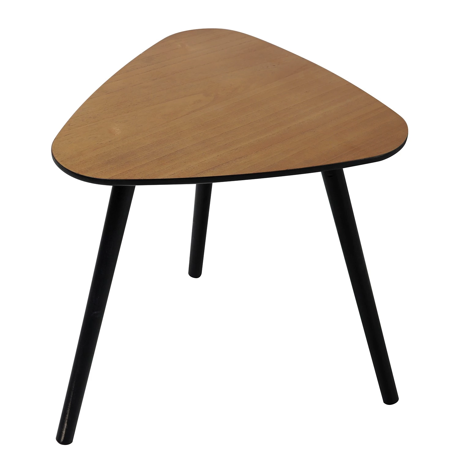 Red Living Bout de canapé Malcata II - Placage en bois véritable - Paulownia / Noir 3 Red Living Bout de canapé Malcata II - Placage en bois véritable - Paulownia / Noir