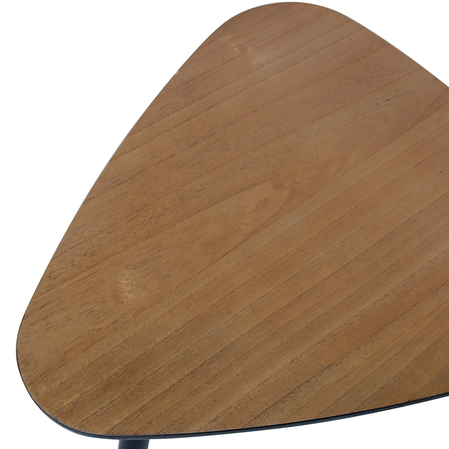 Red Living Bout de canapé Malcata III - Placage en bois véritable - Paulownia / Noir 5 Red Living Bout de canapé Malcata III - Placage en bois véritable - Paulownia / Noir – Image 3