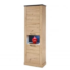 Ridgevalley Armoire Nanda I - Imitation chêne artisan / Imitation chêne noir