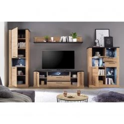 Ridgevalley Armoire Nanda I - Imitation chêne artisan / Imitation chêne noir -Meubles de salon Soldes 1000273440 210610 07544700017 MOOD DETAILS P000000001000273440 mood