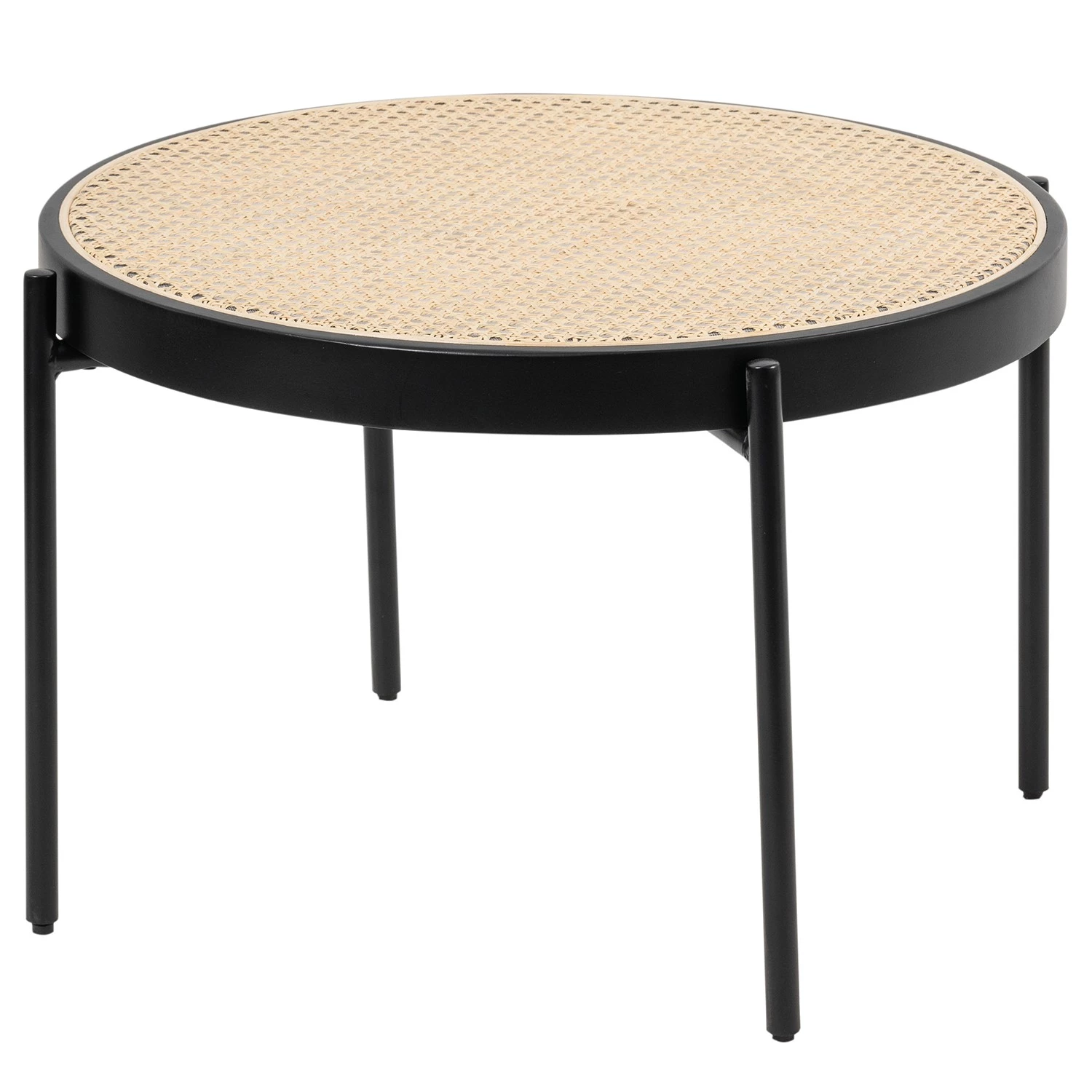 Studio Copenhagen Table basse Cyra - Rotin / Métal - Rotin / Noir 3 Studio Copenhagen Table basse Cyra - Rotin / Métal - Rotin / Noir