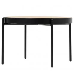 Studio Copenhagen Table basse Cyra - Rotin / Métal - Rotin / Noir 13 Studio Copenhagen Table basse Cyra - Rotin / Métal - Rotin / Noir -Meubles de salon Soldes 1000273445 220420 040 DETAILS P000000001000273445