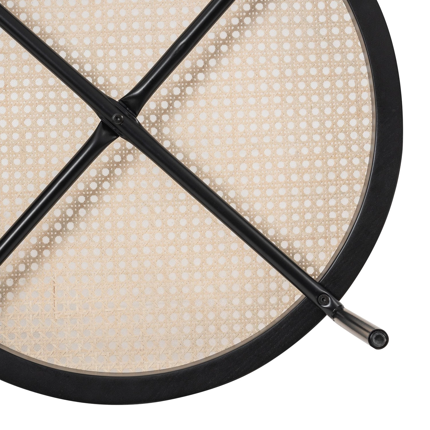 Studio Copenhagen Table basse Cyra - Rotin / Métal - Rotin / Noir 10 Studio Copenhagen Table basse Cyra - Rotin / Métal - Rotin / Noir – Image 8