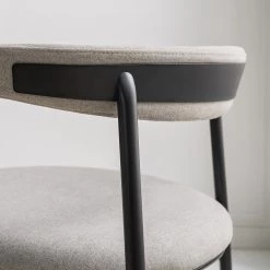 Studio Copenhagen Fauteuil de jardin Embi - Tissu / Métal - Gris / Noir 20 Studio Copenhagen Fauteuil de jardin Embi - Tissu / Métal - Gris / Noir -Meubles de salon Soldes 1000273447 220919 023 MOOD DETAILS P000000001000273447 mood