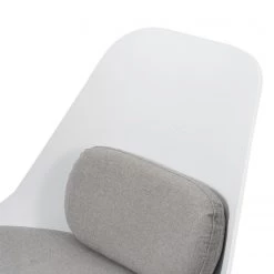 Mørteens Fauteuil Evie I - Matière plastique et tissu / Hêtre massif - Blanc et gris / Hêtre 14 Mørteens Fauteuil Evie I - Matière plastique et tissu / Hêtre massif - Blanc et gris / Hêtre -Meubles de salon Soldes 1000273470 220420 045 DETAILS P000000001000273470