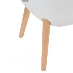 Mørteens Fauteuil Evie I - Matière plastique et tissu / Hêtre massif - Blanc et gris / Hêtre 16 Mørteens Fauteuil Evie I - Matière plastique et tissu / Hêtre massif - Blanc et gris / Hêtre -Meubles de salon Soldes 1000273470 220420 055 DETAILS P000000001000273470