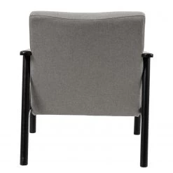 Studio Copenhagen Fauteuil Etah - Tissu / Hêtre massif - Gris / Noir -Meubles de salon Soldes 1000273473 220420 040 DETAILS P000000001000273473