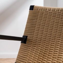 Studio Copenhagen Fauteuil de jardin Emeli - Corde / Frêne massif - Corde naturelle / Frêne -Meubles de salon Soldes 1000273476 220915 023 MOOD DETAILS P000000001000273476 mood