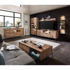 Red Living Meuble TV Meevoo II - Imitation chêne rustique / Graphite 12 Red Living Meuble TV Meevoo II - Imitation chêne rustique / Graphite -Meubles de salon Soldes 1000273892 210614 14470300057 MOOD DETAILS P000000001000273892 mood