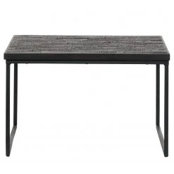 Red Living Table basse Egby - Pin massif / Métal - Pin noir / Noir - Largeur : 60 cm 10 Red Living Table basse Egby - Pin massif / Métal - Pin noir / Noir - Largeur : 60 cm -Meubles de salon Soldes 1000275633 210630 12465900135 DETAILS P000000001000275633