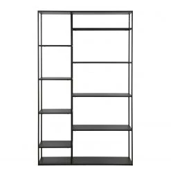 Red Living Étagère Jurby II - Métal - Noir -Meubles de salon Soldes 1000275637 210630 12470000156 DETAILS P000000001000275637