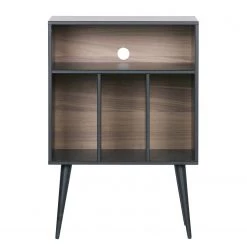 Norrwood Commode Lahti - Partiellement en pin massif - Pin noir / Noyer -Meubles de salon Soldes 1000275642 210630 12470300181 DETAILS P000000001000275642