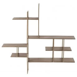 Red Living Étagère murale Zeist - Métal - Doré vieilli -Meubles de salon Soldes 1000275647 210630 12471100202 DETAILS P000000001000275647