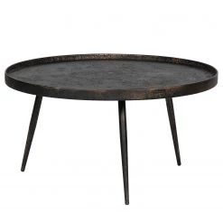 Red Living Table basse Kalum II - Métal - Noir antique