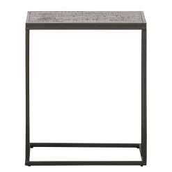 Red Living Bout de canapé Filley II - Teck recyclé/ Métal - Teck / Noir -Meubles de salon Soldes 1000275671 210630 12481600324 DETAILS P000000001000275671