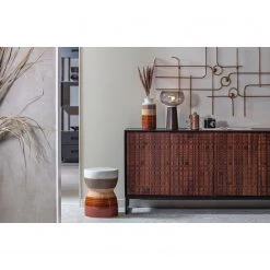 Red Living Buffet Dynk - Sheesham massif - Sheesham / Noir -Meubles de salon Soldes 1000275674 210630 12481700344 DETAILS P000000001000275674