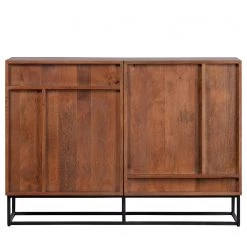 Red Living Buffet Borro II - Manguier massif / Métal - Manguier / Noir -Meubles de salon Soldes 1000275679 210630 12481900374 DETAILS P000000001000275679