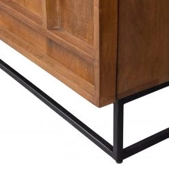 Red Living Buffet Borro II - Manguier massif / Métal - Manguier / Noir -Meubles de salon Soldes 1000275679 210630 12481900376 DETAILS P000000001000275679