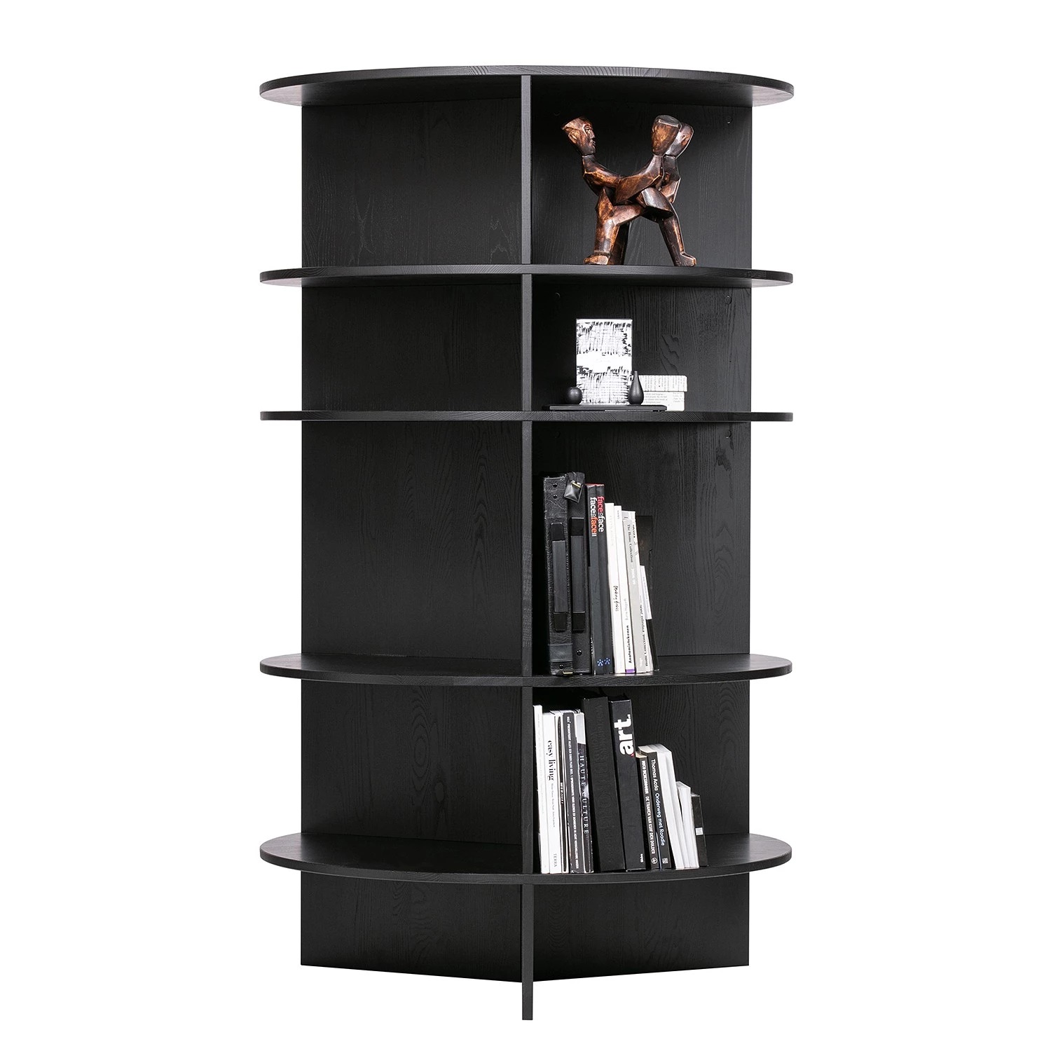 Red Living Étagère Kajun - Frêne massif - Frêne noir 5 Red Living Étagère Kajun - Frêne massif - Frêne noir – Image 3