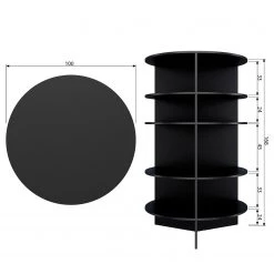 Red Living Étagère Kajun - Frêne massif - Frêne noir 13 Red Living Étagère Kajun - Frêne massif - Frêne noir -Meubles de salon Soldes 1000275688 210630 12482600435 SKETCH DETAILS P000000001000275688 sketch