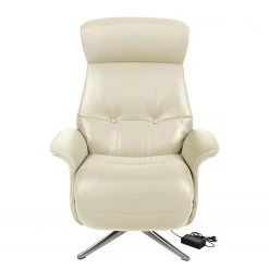Studio Copenhagen Fauteuil relax Anderson VI - Cuir véritable Neka : Blanc - Chrome brillant - Couvert 12 Studio Copenhagen Fauteuil relax Anderson VI - Cuir véritable Neka : Blanc - Chrome brillant - Couvert -Meubles de salon Soldes 1000276283 211007 104450000043 DETAILS P000000001000276283