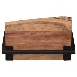 Ars manufacti Étagère murale Kaawo I - Acacia massif / Métal - Acacia / Noir - Largeur : 45 cm 17 Ars manufacti Étagère murale Kaawo I - Acacia massif / Métal - Acacia / Noir - Largeur : 45 cm -Meubles de salon Soldes 1000276814 220413 032 DETAILS P000000001000276814