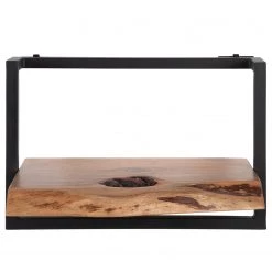 Ars manufacti Étagère murale Kaawo I - Acacia massif / Métal - Acacia / Noir - Largeur : 45 cm 19 Ars manufacti Étagère murale Kaawo I - Acacia massif / Métal - Acacia / Noir - Largeur : 45 cm -Meubles de salon Soldes 1000276814 220719 030 DETAILS P000000001000276814