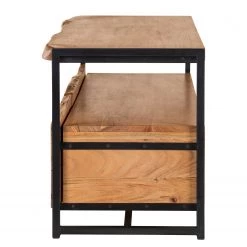 Ars manufacti Meuble TV Kaawo - Acacia massif / Métal - Acacia / Noir 13 Ars manufacti Meuble TV Kaawo - Acacia massif / Métal - Acacia / Noir -Meubles de salon Soldes 1000276815 220707 050 DETAILS P000000001000276815