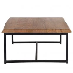Ars manufacti Table basse Kaawo - Acacia massif / Métal - Acacia / Noir -Meubles de salon Soldes 1000276818 220713 035 DETAILS P000000001000276818