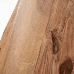 Ars manufacti Étagère murale Kaawo I - Acacia massif / Métal - Acacia / Noir - Largeur : 100 cm -Meubles de salon Soldes 1000276819 220719 033 DETAILS P000000001000276819