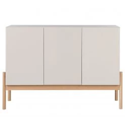 Studio Copenhagen Buffet haut Cooby - Blanc / Chêne -Meubles de salon Soldes 1000276945 220713 030 DETAILS P000000001000276945