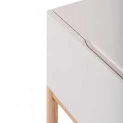 Studio Copenhagen Meuble TV Cooby II - Blanc / Chêne -Meubles de salon Soldes 1000276947 211015 08300500076 DETAILS P000000001000276947