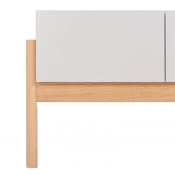 Studio Copenhagen Meuble TV Cooby II - Blanc / Chêne -Meubles de salon Soldes 1000276947 211015 08300500080 DETAILS P000000001000276947