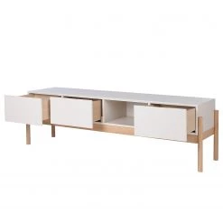 Studio Copenhagen Meuble TV Cooby II - Blanc / Chêne -Meubles de salon Soldes 1000276947 220803 031 DETAILS P000000001000276947