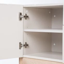 Studio Copenhagen Enfilade Cooby II - Blanc / Chêne 16 Studio Copenhagen Enfilade Cooby II - Blanc / Chêne -Meubles de salon Soldes 1000276948 220713 045 DETAILS P000000001000276948