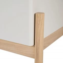 Studio Copenhagen Meuble TV Cooby I - Blanc / Chêne -Meubles de salon Soldes 1000276967 220729 060 DETAILS P000000001000276967