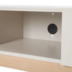 Studio Copenhagen Meuble TV Cooby I - Blanc / Chêne -Meubles de salon Soldes 1000276967 220729 065 DETAILS P000000001000276967